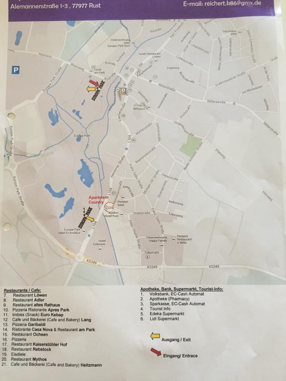 Apartment Country Europa-Park Ticket Garantie Rust Eksteriør billede